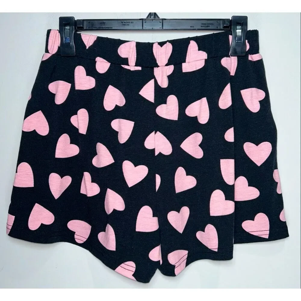 Pink heart pajama set size medium